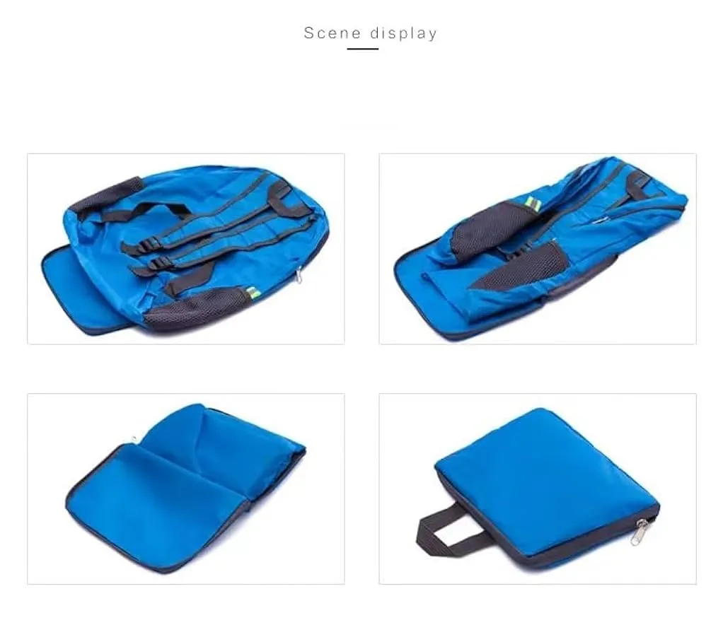 NSR Zaino pieghevole impermeabile da 20 l, ad alta capacità, ultraleggero, robusto e durevole, per escursioni e ciclismo, B, X 1